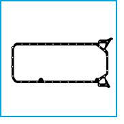 Прокладка поддона картера A6050140122 Mercedes