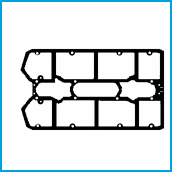 Прокладка клапанной крышки 53160 Glaser