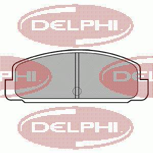 Sapatas do freio traseiras de disco para Mazda Premacy (CP)