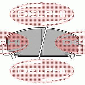 Тормозные колодки Delphi LP403
