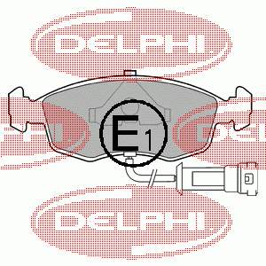 6706468 Ford sapatas do freio dianteiras de disco