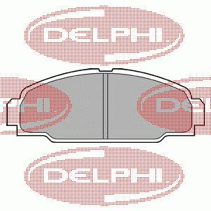 Передние тормозные колодки LP607 Delphi