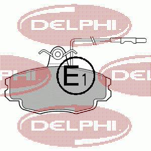 DP61016 Brembo sapatas do freio dianteiras de disco