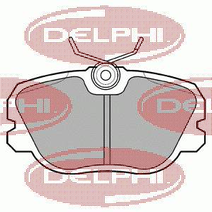 Тормозные колодки Delphi LP731
