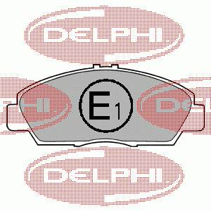 Колодки Delphi LP869 цена, от 21.84 USD