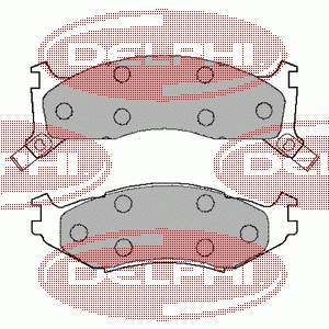 K04423575 Fiat/Alfa/Lancia sapatas do freio dianteiras de disco