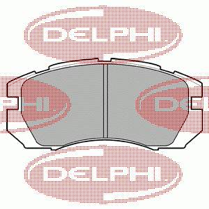 LP930 Delphi sapatas do freio dianteiras de disco