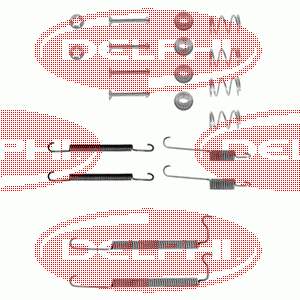 LY1046 Polcar kit de montagem das sapatas traseiras de tambor