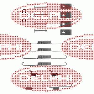 Kit de reparação das sapatas do freio 1050636 Quick Brake