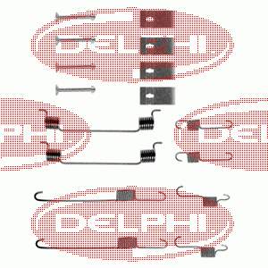 Kit de montagem das sapatas traseiras de tambor MDX0126391 Hyundai/Kia