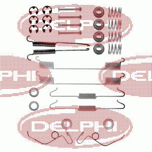 Kit de montagem das sapatas traseiras de tambor para DAF 400 