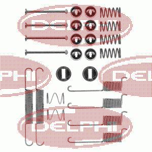 LY1197 Delphi kit de reparação das sapatas do freio