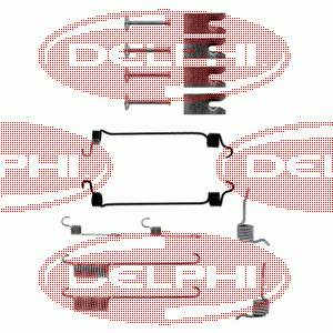 LY1226 Delphi монтажный комплект задних барабанных колодок