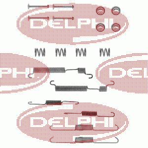ly1244 Delphi kit de reparação dos freios traseiros