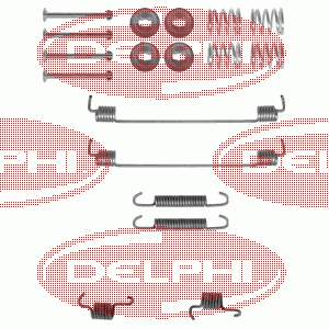 LY1261 Delphi kit de montagem das sapatas traseiras de tambor