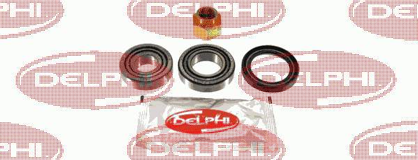 BK184 Delphi rolamento de cubo traseiro