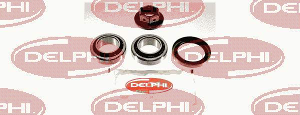 BK1240 Delphi rolamento de cubo traseiro