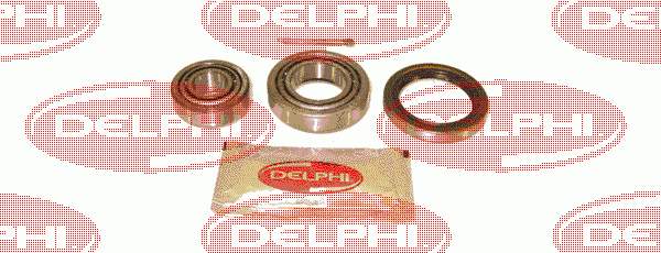 BK358 Delphi rolamento de cubo dianteiro