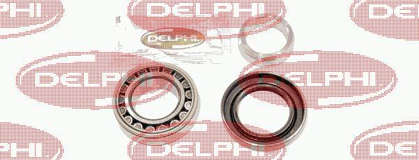 BK356 Delphi rolamento de cubo traseiro