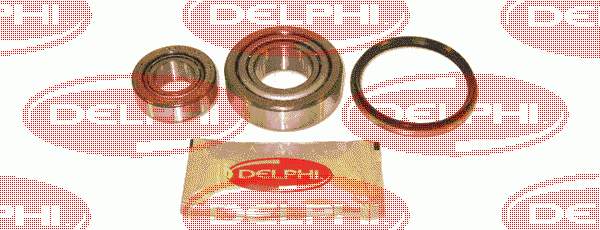 BK355 Delphi rolamento de cubo traseiro