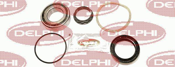 BK378 Delphi rolamento de cubo traseiro