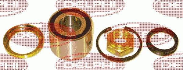 BK388 Delphi rolamento de cubo traseiro