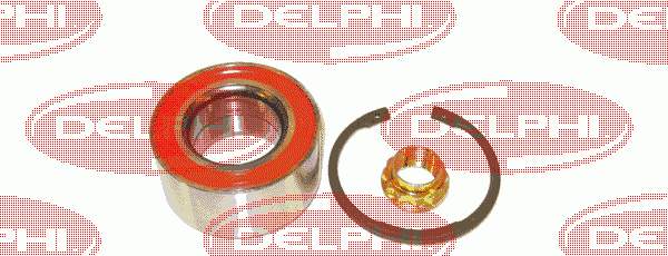 BK381 Delphi rolamento de cubo traseiro