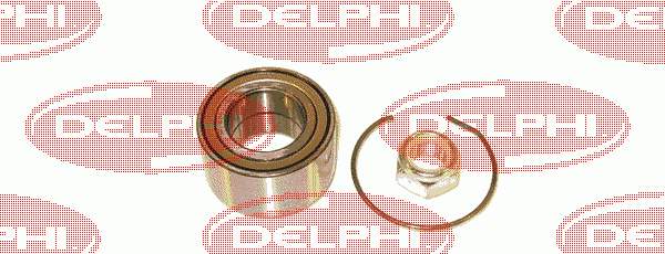 BK367 Delphi rolamento de cubo dianteiro