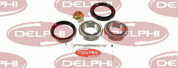 BK257 Delphi rolamento de cubo dianteiro