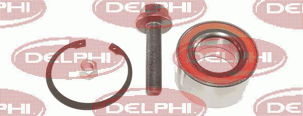 BK1089 Delphi rolamento de cubo dianteiro