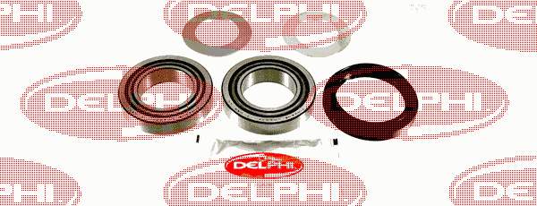 BK1082 Delphi rolamento de cubo dianteiro/traseiro