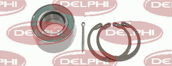 BK719 Delphi rolamento de cubo dianteiro