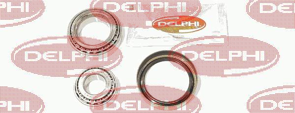 BK699 Delphi rolamento de cubo dianteiro
