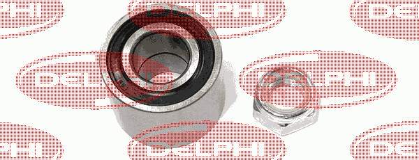 BK579 Delphi rolamento de cubo traseiro