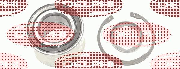 BK489 Delphi rolamento de cubo traseiro