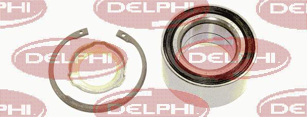 BK415 Delphi rolamento de cubo traseiro