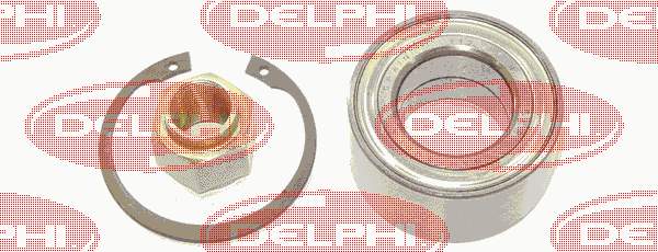 BK421 Delphi rolamento de cubo dianteiro