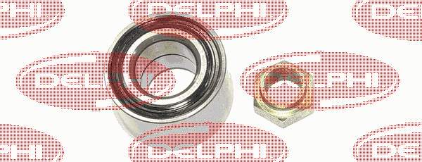 BK560 Delphi rolamento de cubo traseiro
