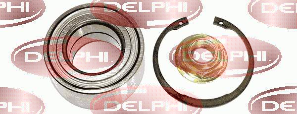 BK521 Delphi rolamento de cubo traseiro