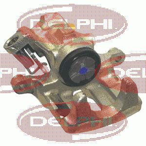 Suporte do freio traseiro esquerdo 60565637 Fiat/Alfa/Lancia