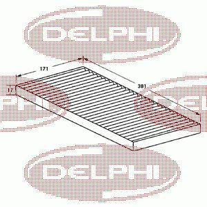 TSP0325002 Delphi filtro de salão