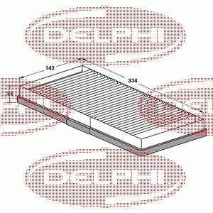 TSP0325012 Delphi filtro de salão