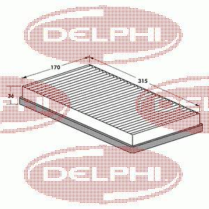TSP0325019 Delphi filtro de salão