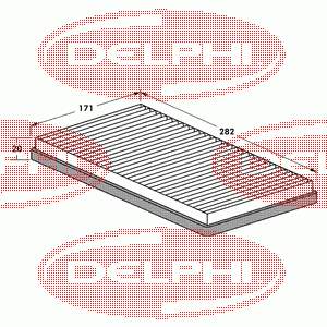 TSP0325021 Delphi filtro de salão
