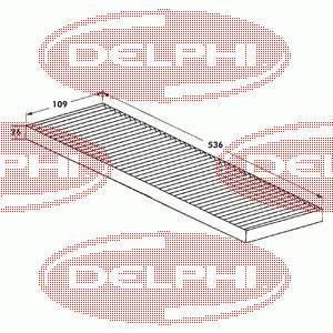 TSP0325029 Delphi filtro de salão