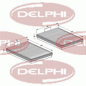 TSP0325036 Delphi filtro de salão