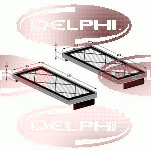 TSP0325047 Delphi filtro de salão
