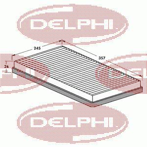 TSP0325061 Delphi filtro de salão