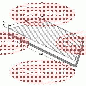 Фильтр салона TSP0325062 Delphi