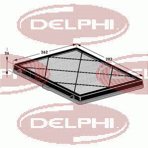 Filtro de salão TSP0325074 Delphi